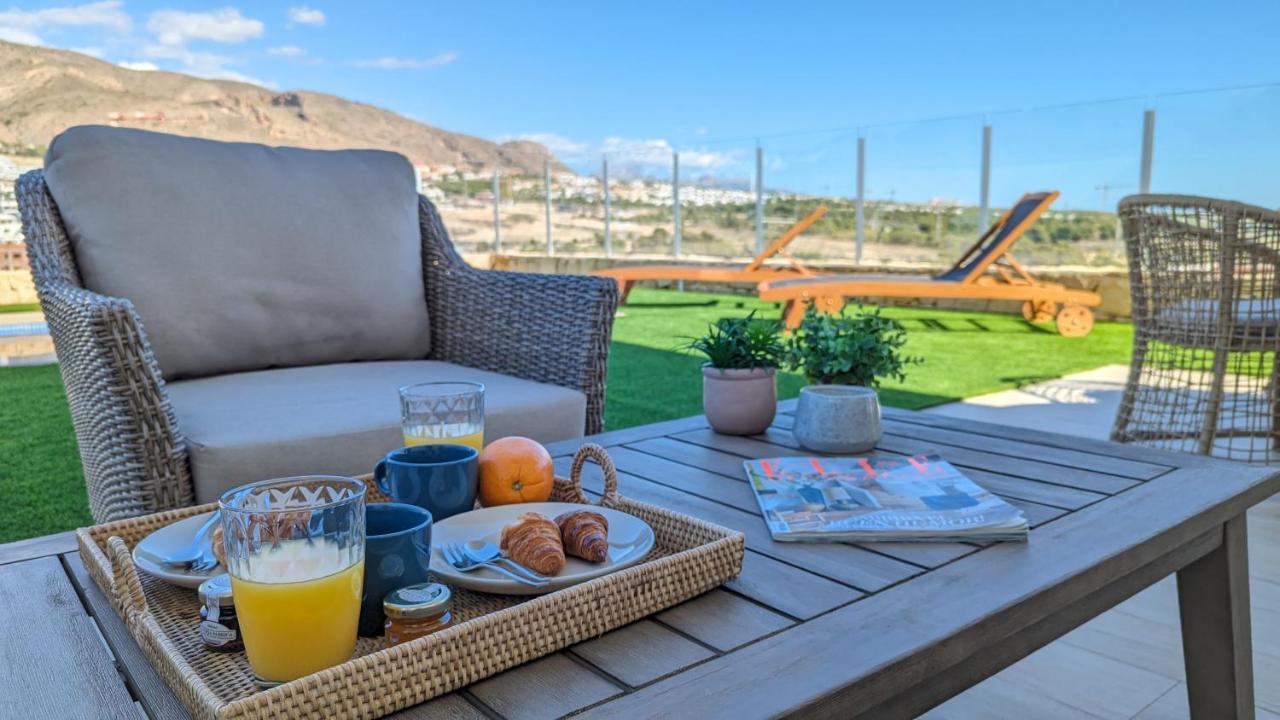 Apartamento Panoramic Pool & Mountains House Finestrat Exterior foto