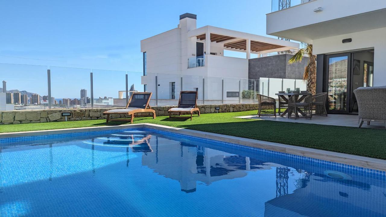 Apartamento Panoramic Pool & Mountains House Finestrat Exterior foto